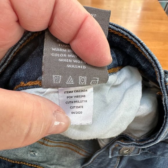 Torrid Jeans Mid Rise Skinny Ankle Vintage Stretch Medium Wash Size 26 #13622634 - Picture 12 of 12